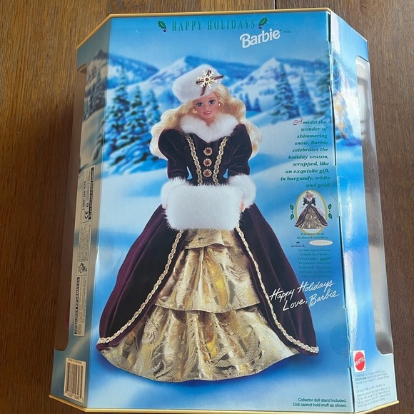 NIB Barbie Happy Holidays Special Edition Doll 1996 - Picture 2 of 8